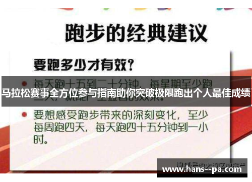 马拉松赛事全方位参与指南助你突破极限跑出个人最佳成绩 马拉松赛事全方位参与指南助你突破极限跑出个人最佳成绩